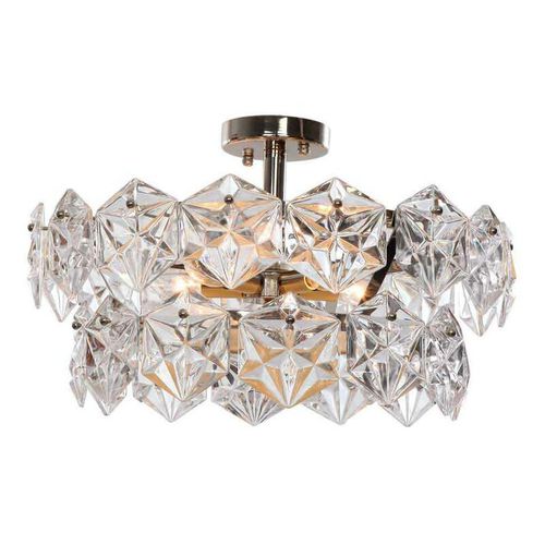 Люстра венецианский стиль - SJ2158 OVERTURE FLUSH - Alan Mizrahi Lighting - из металла / из стекла / 5 лампочек
