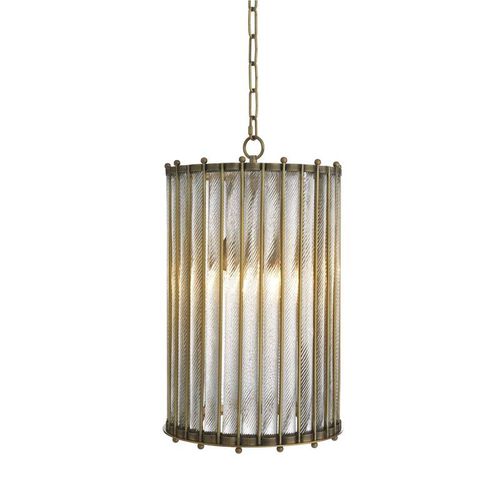 Люстра ар-деко - IQ8024 TIZIANO LANTERN - Alan Mizrahi Lighting - из стекла