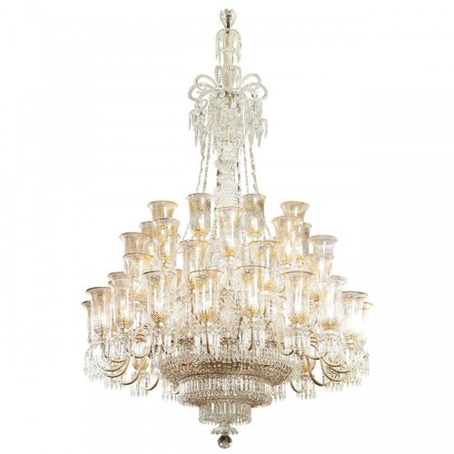 Классическая люстра - IQ2041 MONTICELLO ANTIQUE - Alan Mizrahi Lighting - из металла / из кристалла / торшер