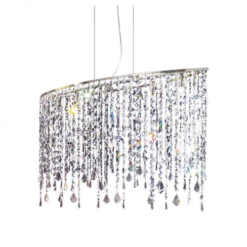 Современная люстра - AM5400 MARILYN - Alan Mizrahi Lighting - из кристалла / из хрома / из железа