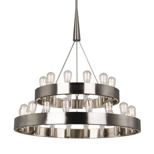 Современная люстра - AM2504 CANDELARIA - Alan Mizrahi Lighting - из латуни / для профессионального использования / в форме колец