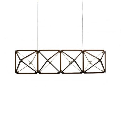 Современная люстра - KA1817 4X TRUSS - Alan Mizrahi Lighting - из латуни / для профессионального использования / геометрическая