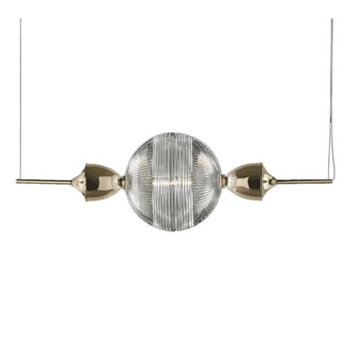 Подвесная лампа - IQ8437 FRIDA - Alan Mizrahi Lighting - из металла / из кристалла / современная