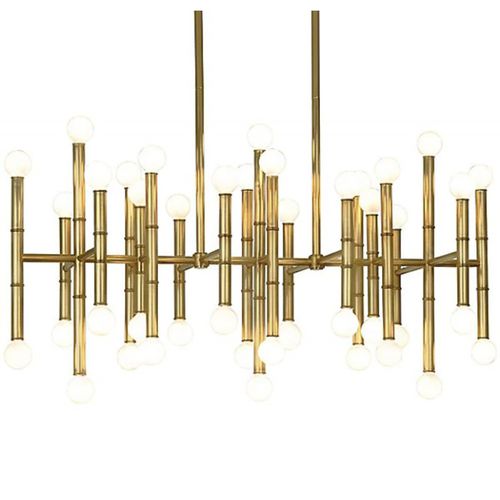 Современная люстра - JR1981 MEURICE - Alan Mizrahi Lighting - из латуни / позолоченная / черная