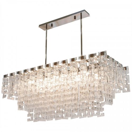 Люстра венецианский стиль - VEN055 LE PARC - Alan Mizrahi Lighting - из стекла / из никеля / каскадная