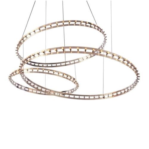 Современная люстра - IQ2101 MAXIM CIRCULAR - Alan Mizrahi Lighting - из металла / для профессионального использования / в форме колец