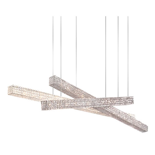 Подвесная лампа - JK006 FLAMMIFERO - Alan Mizrahi Lighting - из металла / из кристалла / современная