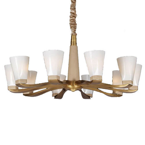 Классическая люстра - AM8102Q ESTELLE 1-2 TIER - Alan Mizrahi Lighting - из стекла / 6 лампочек / 8 лампочек