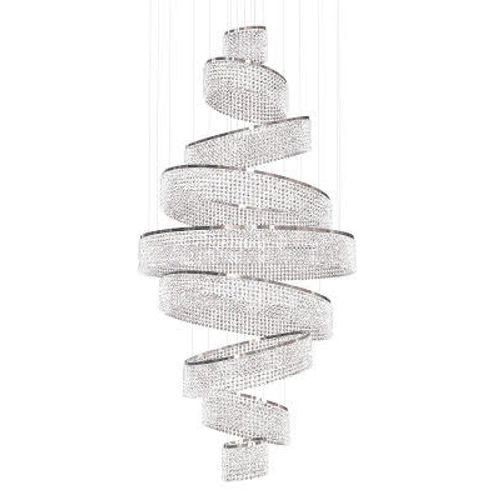 Современная люстра - AM8847D SWIRL  - Alan Mizrahi Lighting - из металла / из кристалла / для профессионального использования