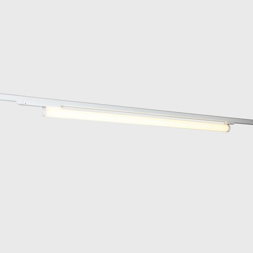 Светильник на рейке из поликарбоната - IRIS HORIZONTAL 230V TRACK - Brilumen - LED / линейный / цилиндрический