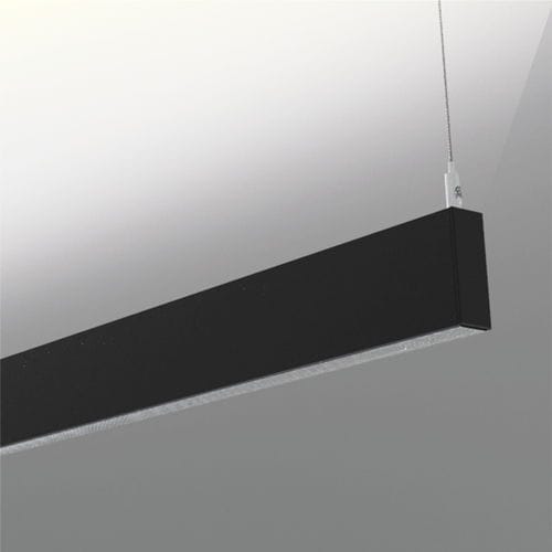 Подвесной светильник - ORIS SLIM PRO D/I MICROPRISMATIC - Brilumen - LED / линейный / IP40