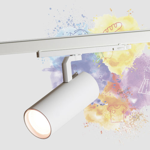 Светильник на рейке LED - SPAR TECHNICAL 30W - Brilumen - круглый / из металла / для музея