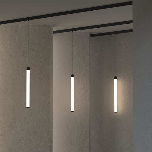 Светильник на рейке 48 В - IRIS VERTICAL - Brilumen - LED / цилиндрический / из алюминия