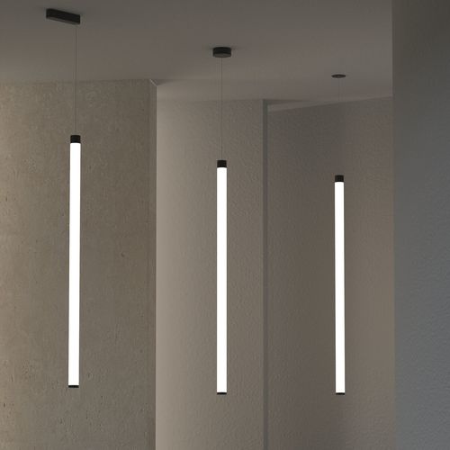 Вертикальный светильник - IRIS 360º - Brilumen - подвесной / LED / трубчатый