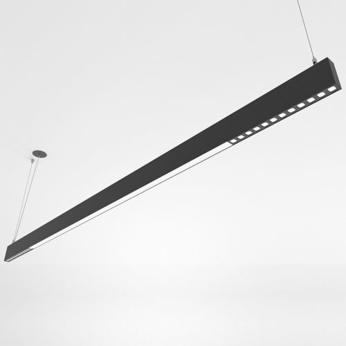 Подвесной светильник - ORIS SLIM PRO COMBI OPAL+LOW GLARE - Brilumen - LED / линейный / IP40