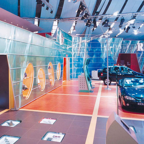Декоративная панель для настила - DANPAL® INTERIOR SYSTEM - Danpal - настенная / для подвесных потолков / легкая