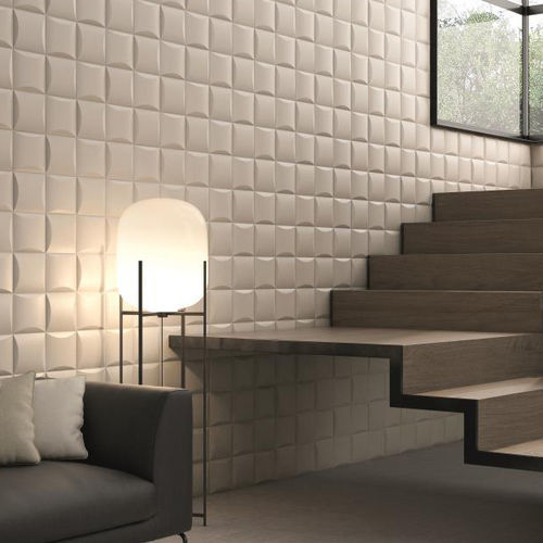 Мозаика из керамики - BENT - DECUS CERAMICA - глянцевая / 3D / для интерьера