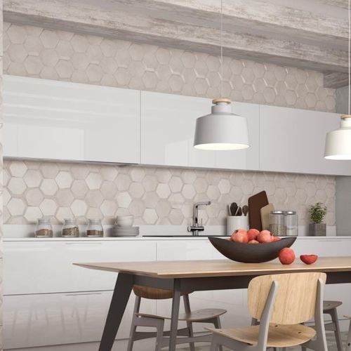 Мозаика из керамики - CUÑA - DECUS CERAMICA - 3D / для интерьера / для ванной комнаты