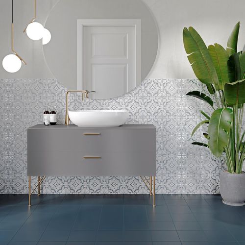 Плитка из керамики - VERSO - DECUS CERAMICA - старинная / расписанная вручную / для интерьера