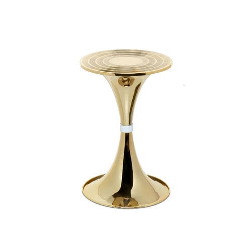 Современный вспомогательный столик - BOTTI - Essential Home - из стекла / из полированной латуни / из матированной латуни