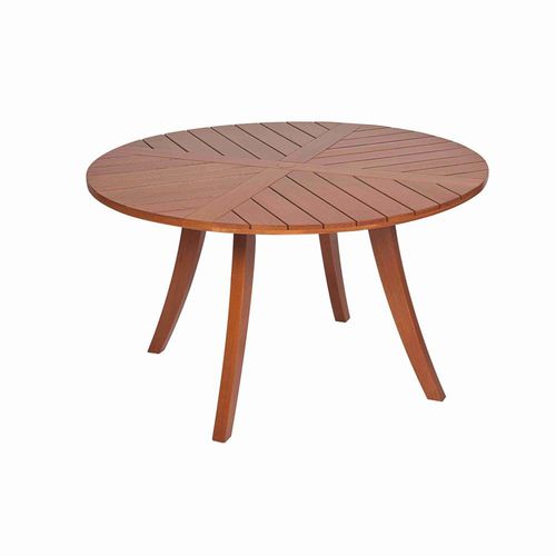 Современный стол - MALTA - Butzke - из дерева / круглый / для наружного применения