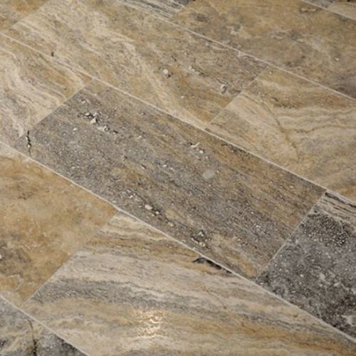 Плита из камня из травертина - River 101 - Efesus Stone - для напольной поверхности / для стены / для внутренней компоновки