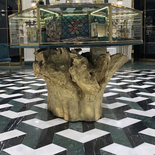 Плита из камня из мрамора - Verde Guatemala - Efesus Stone - шифер / для напольной поверхности / для внутренней компоновки