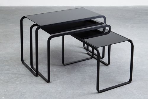 Современный стол Жигонь - NEST - Estudiobola - из алюминия / прямоугольный / для бытового использования