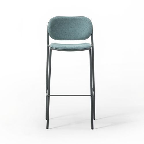 Современный барный стул - STOOL METIS PAD 0184-IM - Traba' - для интерьера / из ткани / из кожи