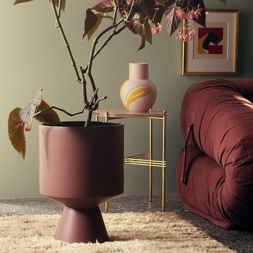Садовый горшок из керамики - FIORA - Kahler Design - отдельностоящий