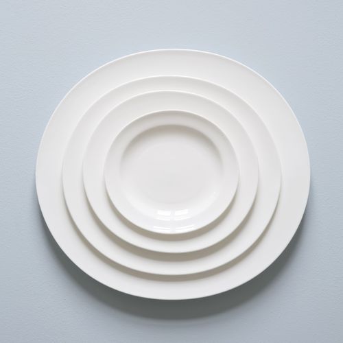 Тарелка к ужину - KAOLIN - Kahler Design - круглый / из керамики / для профессионального использования