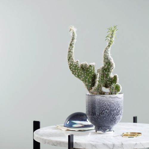 Садовый горшок из керамики - UNICO - Kahler Design - круглый