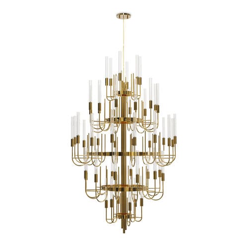 Современная люстра - GALA - LUXXU MODERN DESIGN & LIVING - из кристалла / из латуни