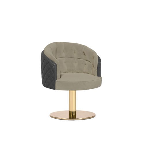 Современный cтул для столовых - OTTO - LUXXU MODERN DESIGN & LIVING - для интерьера / из бархата / из кожи
