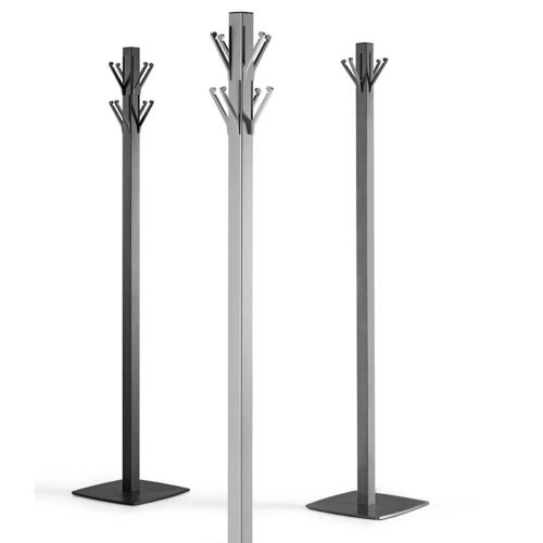 Вешалка для верхней одежды на ножке - TOTEM - TALIN SRL - современная / из металла / белая