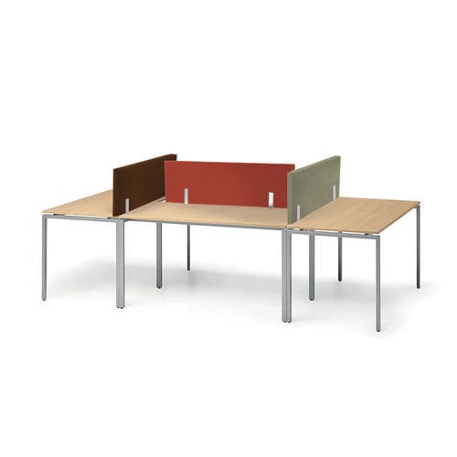 Отделительная перегородка для офиса для рабочего стола - AS TABLES - TALIN SRL - из полиэстера / из Trevira CS®