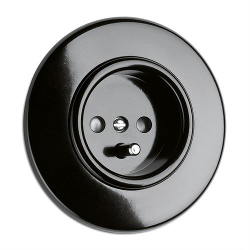 Розетка тока - ECOOME Interrupteurs et prises design - встраиваемая / из Bakelite® / современная