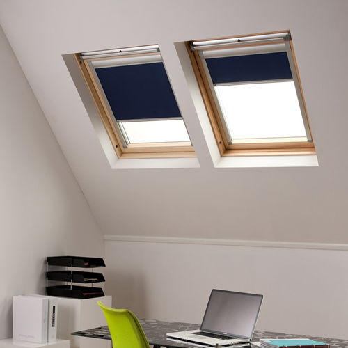 Жалюзи наматывающееся - PREMIUM VELUX® - Bloc Blinds - для слухового окна / из ткани / затемняющее