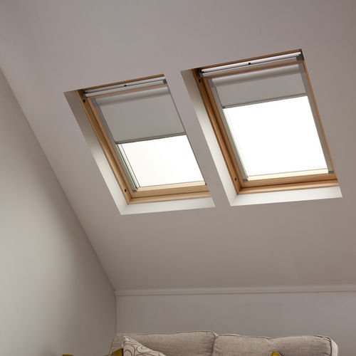 Жалюзи наматывающееся - PREMIUM OKPOL - Bloc Blinds - для слухового окна / из ткани / затемняющее