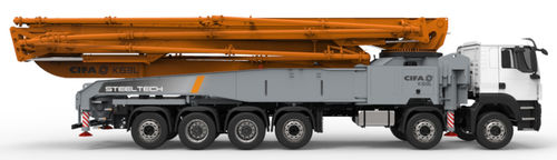 Мобильный бетононасос - K63L - CIFA S.p.A - на грузовике