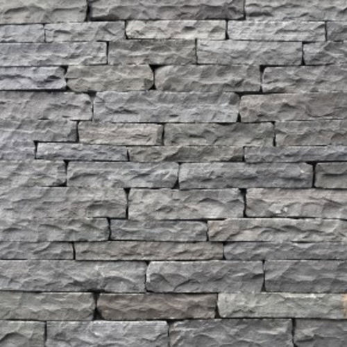 Облицовка из камня - LEDGESTONE : CHARCOAL BLACK - Asian Stones - для наружного использования / текстурированная / декоративная