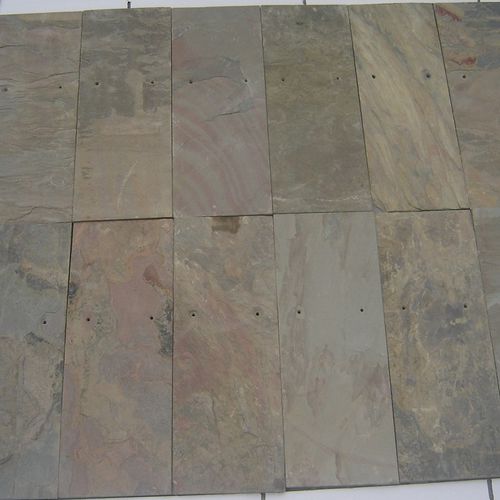 Плитка из шифера - MULTY - Asian Stones - матовая / для наружного применения / напольная