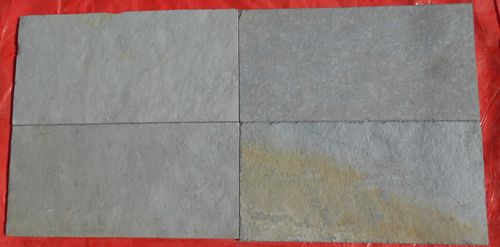 Плита из камня из шифера - M GREEN RUSTIC - Asian Stones - для напольной поверхности / матовая