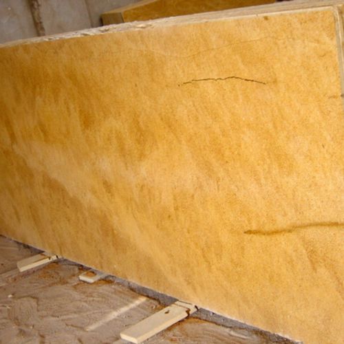 Плита из камня из натурального камня - SAHARA GOLD - Asian Stones - для напольной поверхности / очищенная / позолоченная