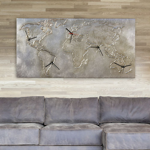 Современный часы - P4546 - PINTDECOR - настенный / аналоговый / для интерьера