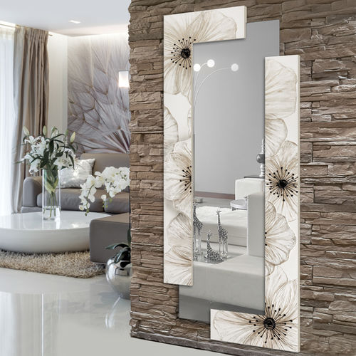 Настенное зеркало - P4004 - PINTDECOR - современное / прямоугольное / из полимера