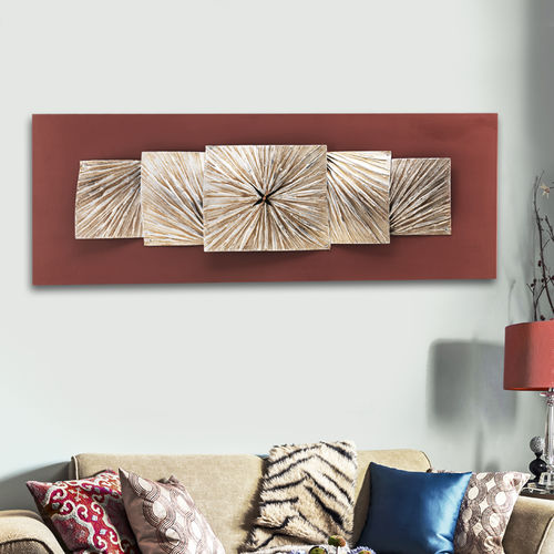 Современный часы - P3028 - PINTDECOR - настенный / аналоговый / для интерьера