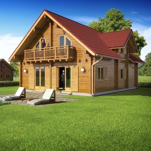 Сборный дом - CHARME - Artic House - экологический / современный / двухэтажный