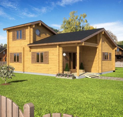 Сборный дом - COASTAL - Artic House - экологический / современный / двухэтажный