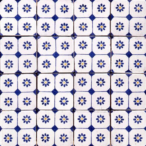 Плитка из терракоты - BLU COBALTO : B01 - Ceramiche Militello art & design S.R.L - для интерьера / настенная / напольная